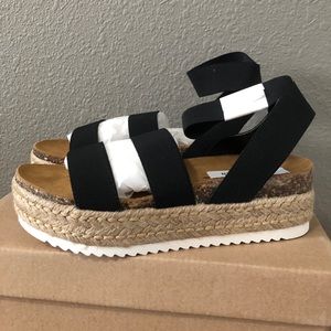 Steve Madden Kimmie Black Espadrille